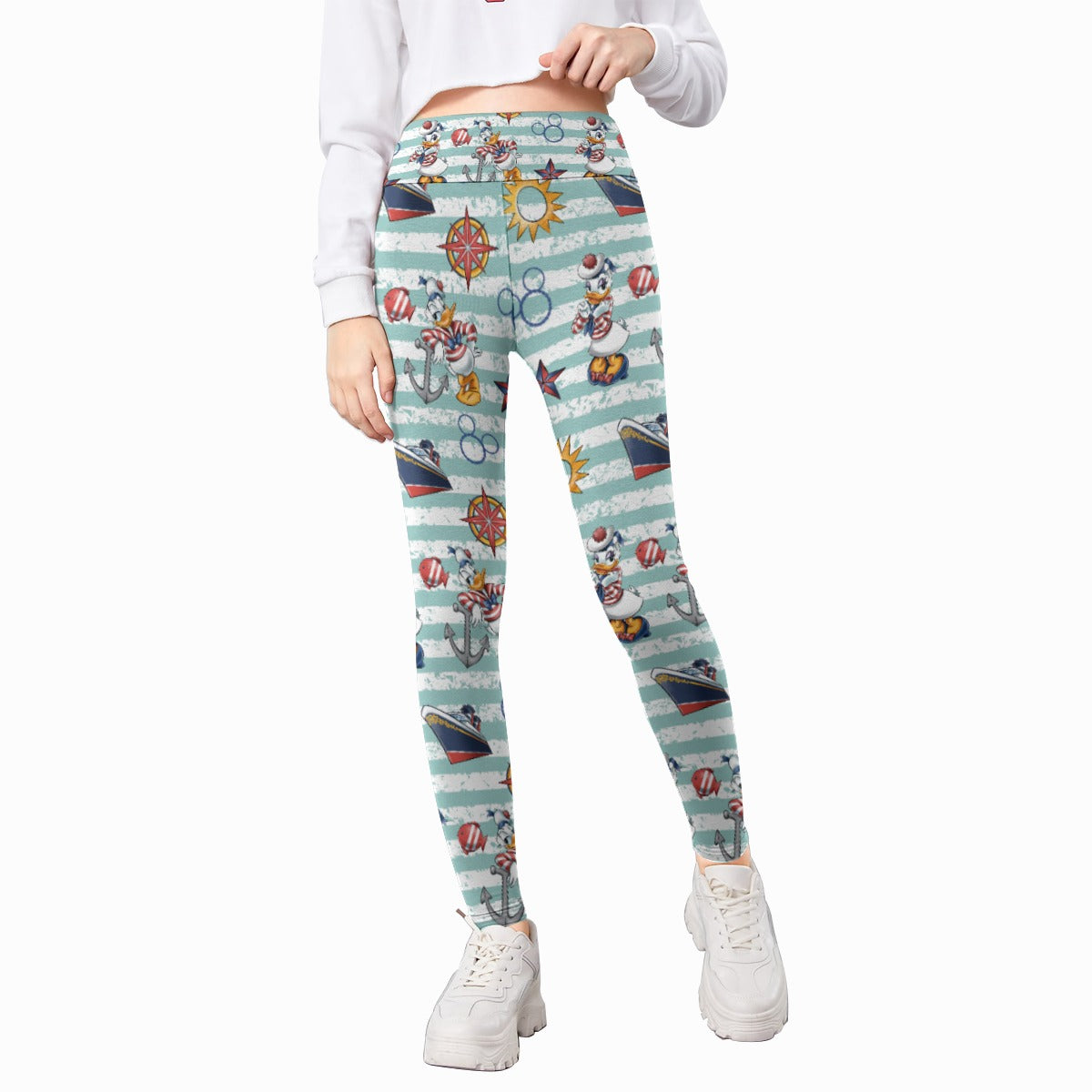 Sailor Duo on Deck - Kid's Leggings