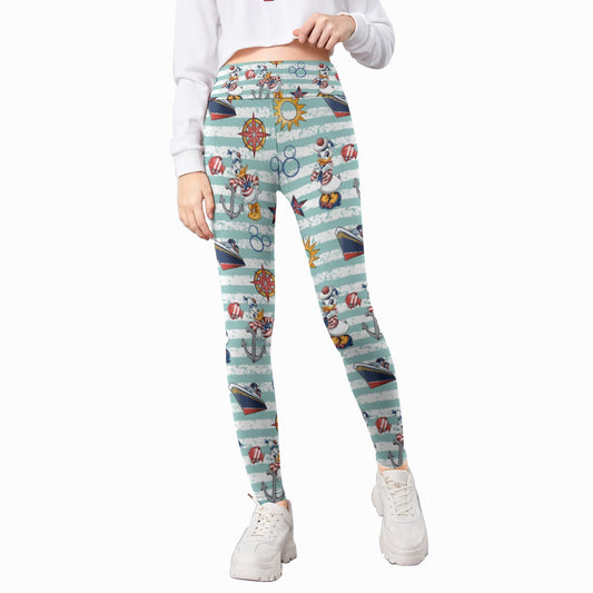 Sailor Duo on Deck - Kid's Leggings