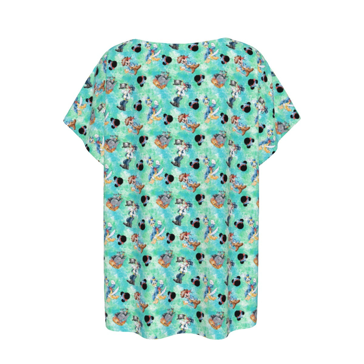 Pirate Crew Watercolor Adventure - Women’s Relaxed Fit Scoop Tee