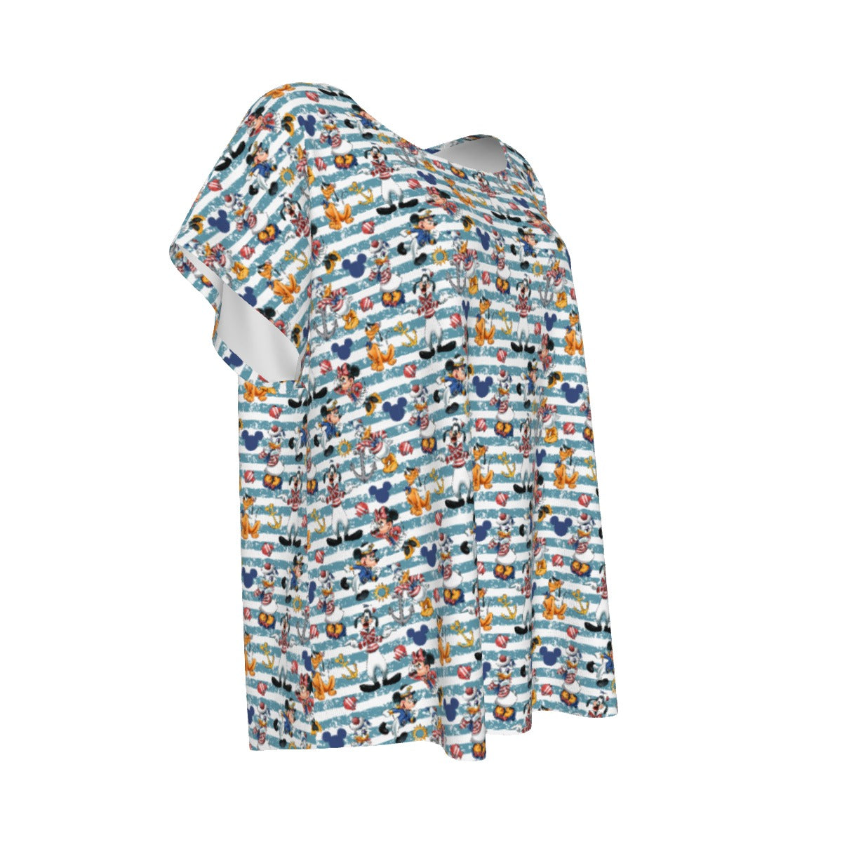 Cruise Crew on Deckends - Women’s Relaxed Fit Scoop Tee