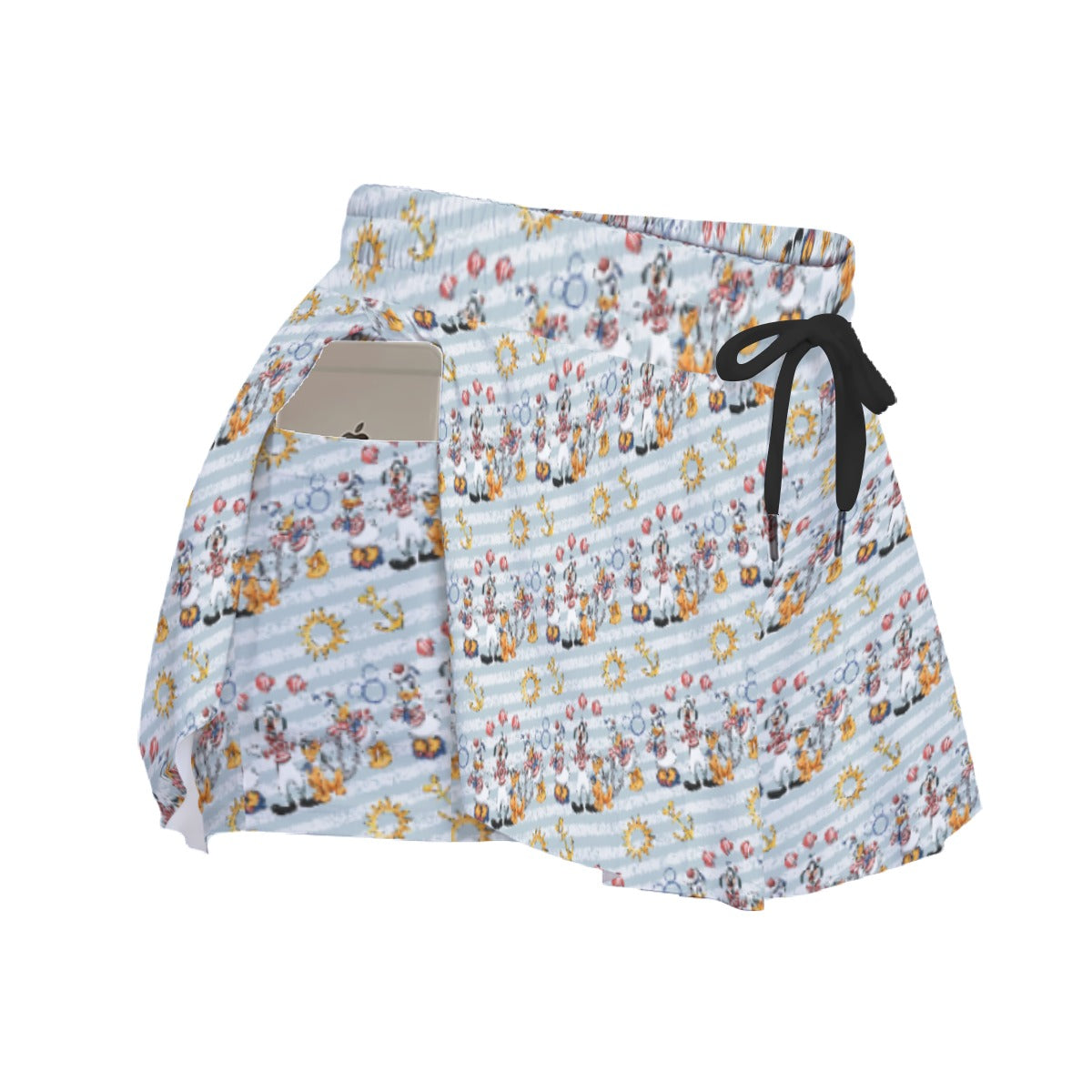 Set Sail with the Crewends - Women's Flowy Pocket Shorts