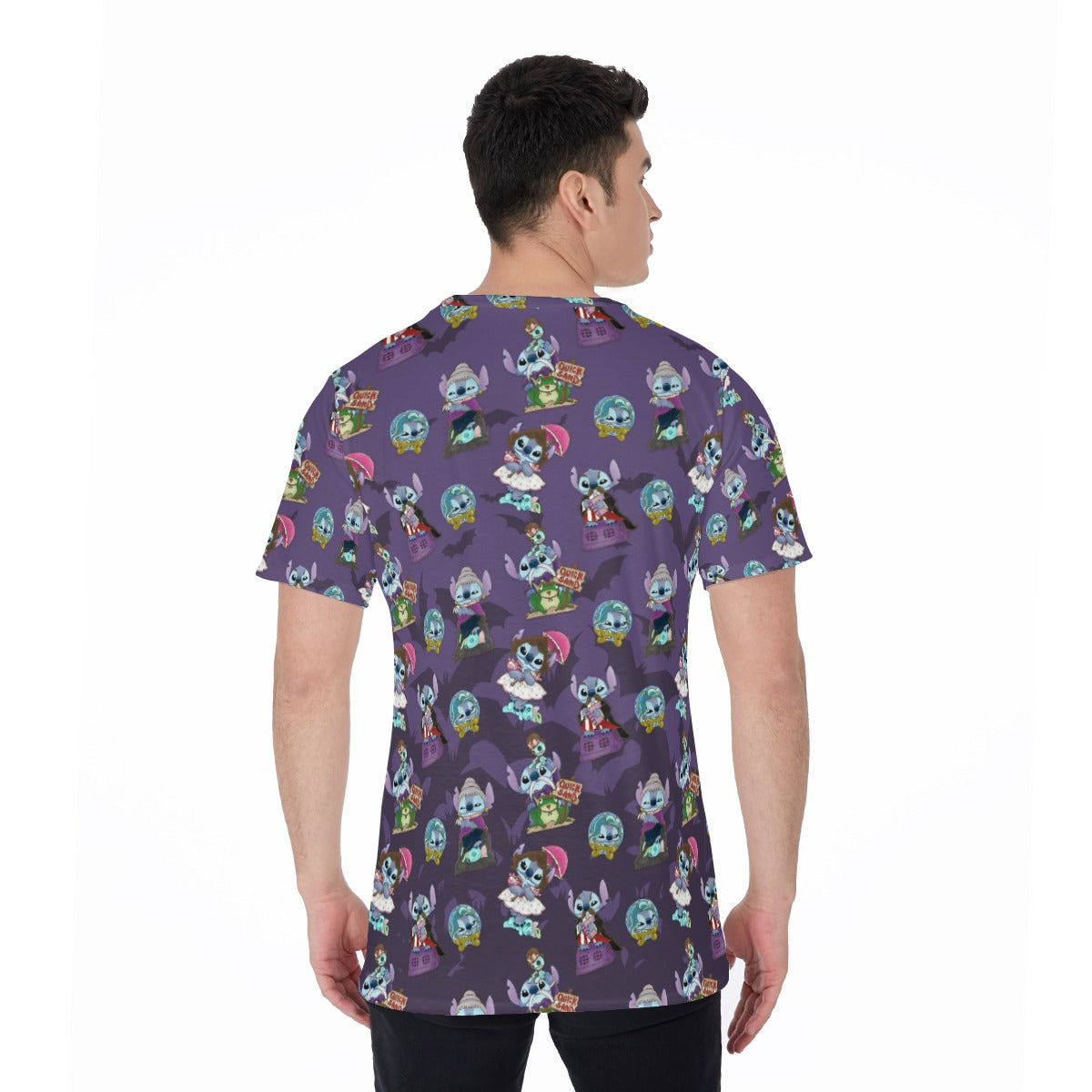 Haunted Alien Portraits - Men's Short Sleeve T-Shirt