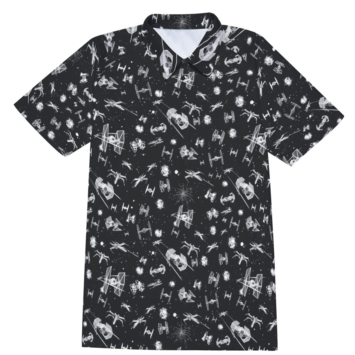 Epic Space Battle Ships - Men's Polo Shirt
