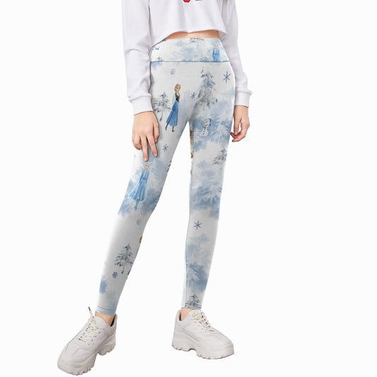 Enchanted Winter Landscape - Kid's Leggings