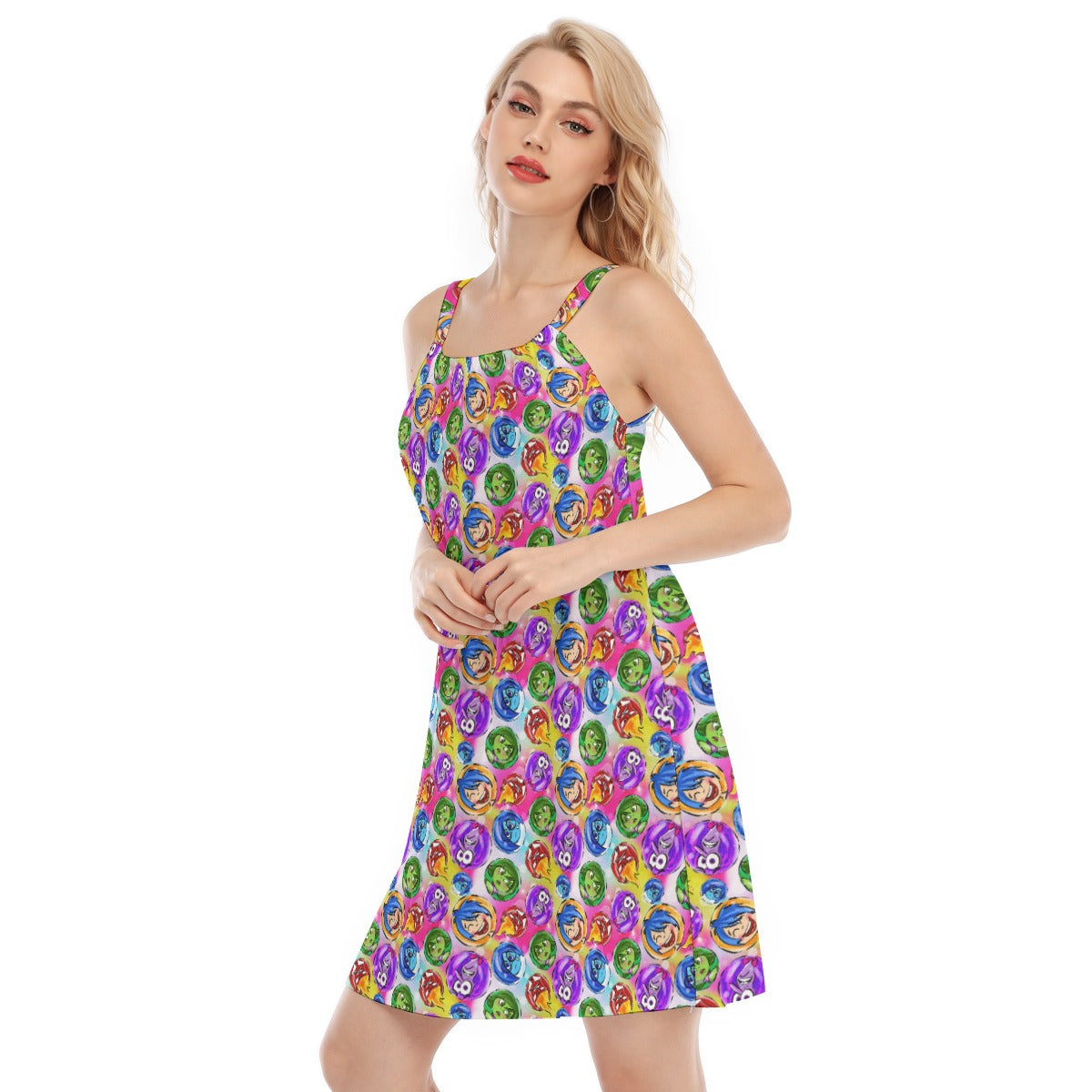 Inside Out Emotions - Women’s Adjustable Sundress