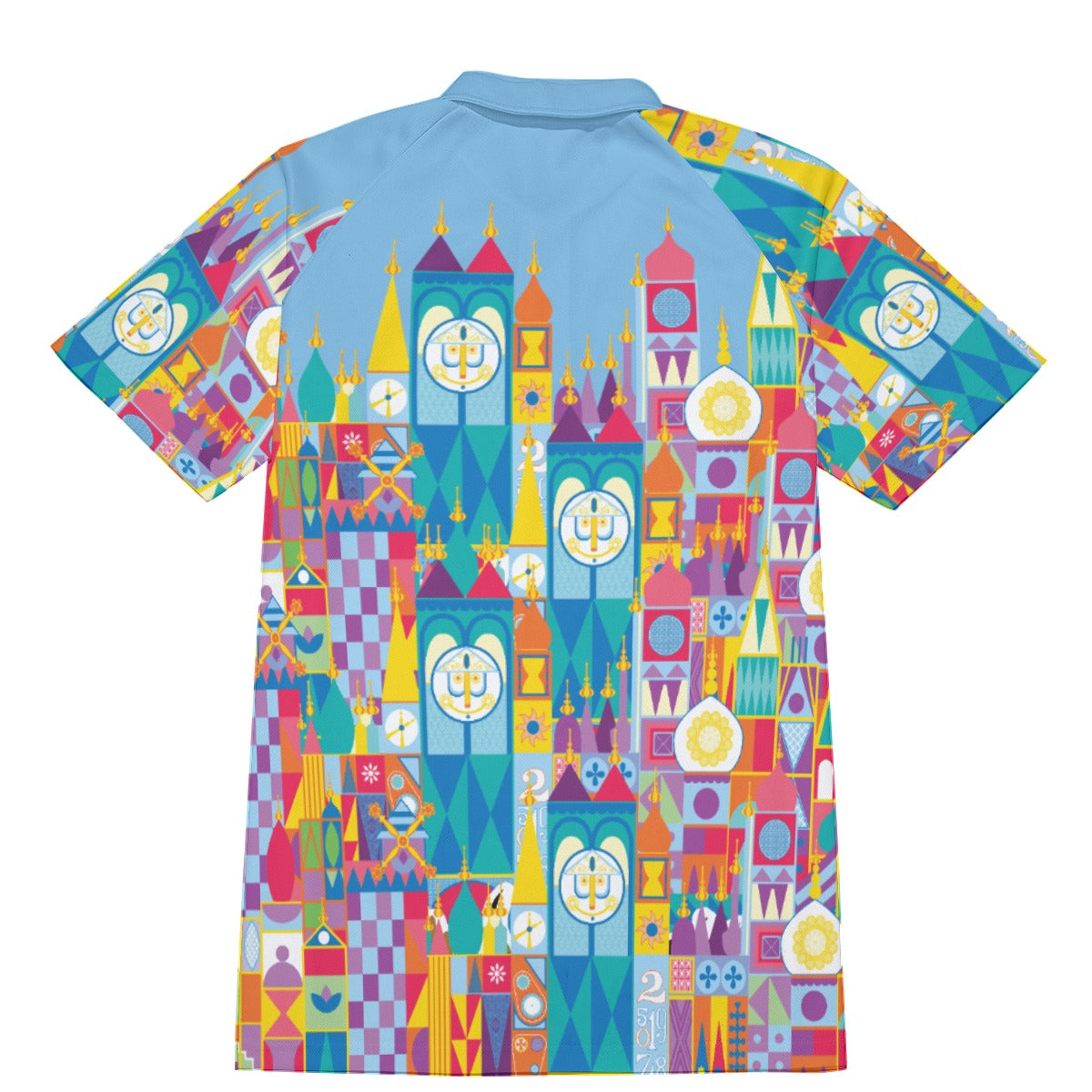 Whimsical World Facade - Men's Polo Shirt