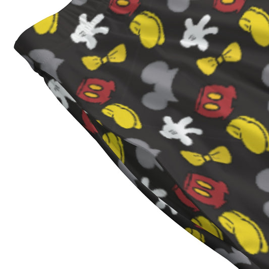 Classic Mouse Style - Women’s Pocket Midi Skirt