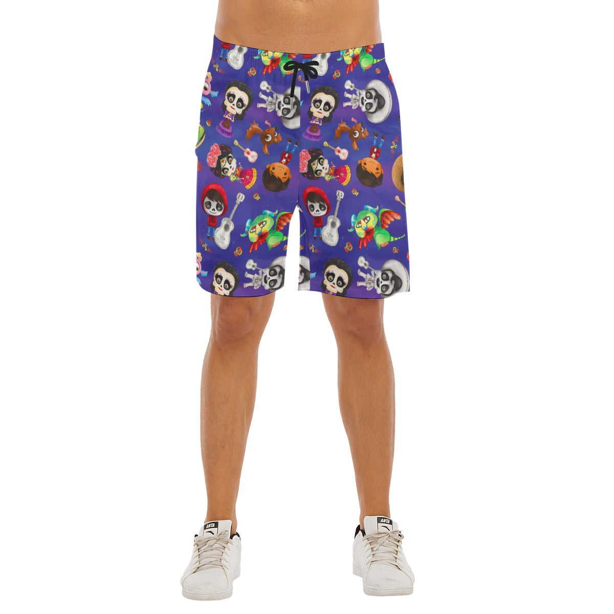 Poco Loco Día de Muertos - Men’s Pocket Beach Shorts