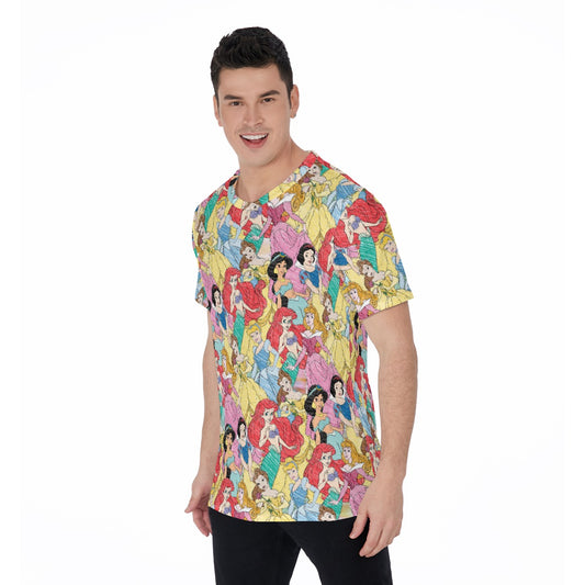 Royal Princess Sketches - Men's Short Sleeve T-Shirt