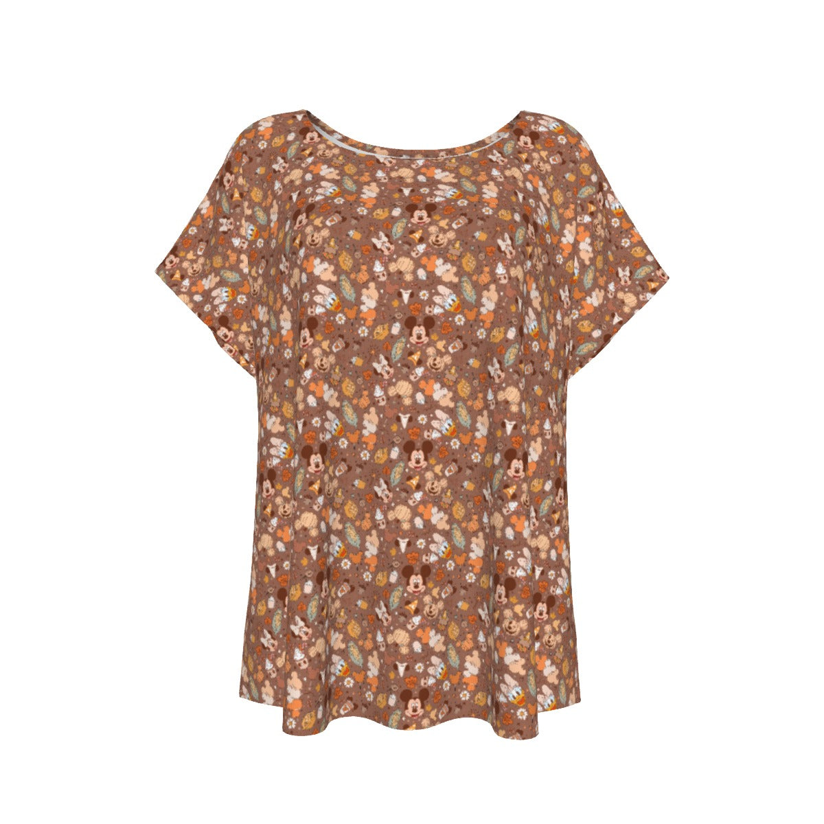 Pumpkin Spice Friends FallFall - Women’s Relaxed Fit Scoop Tee