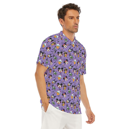 Halloween Friends in Costume - Men's Polo Shirt