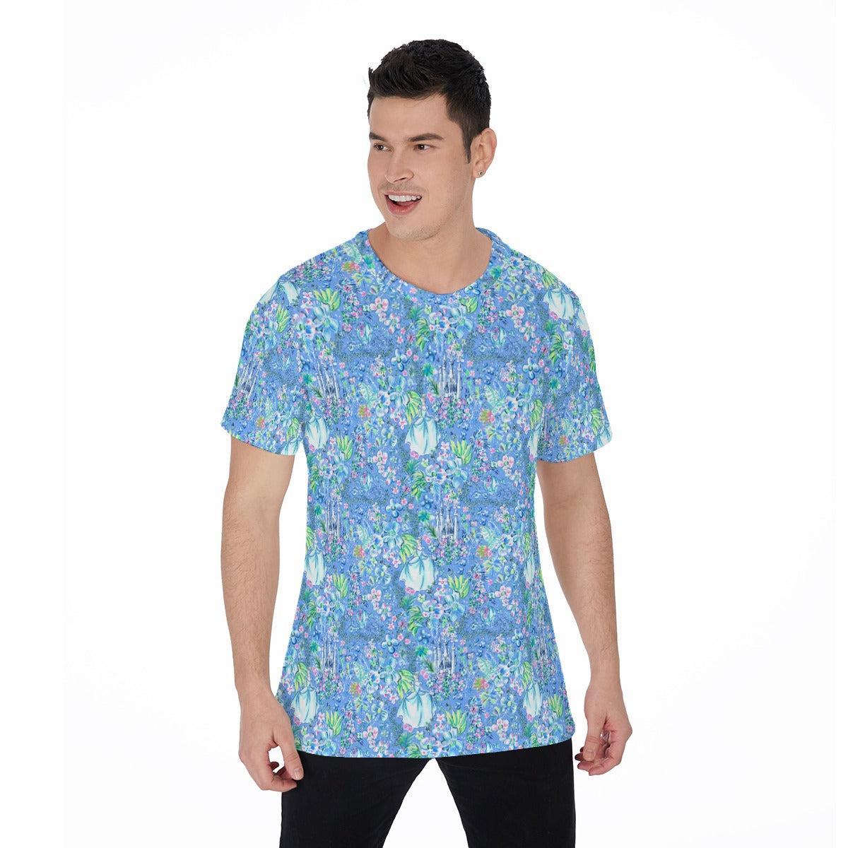 Bright Tropical Princess - Royal Beach Day - Men's Short Sleeve T-Shirt