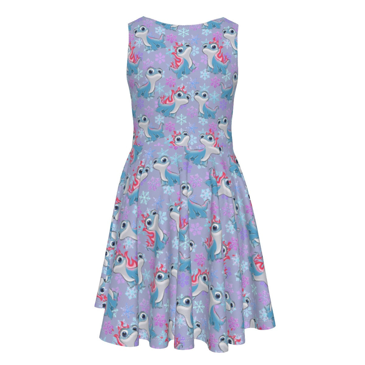 Bruni the Fire Spirit - Kid's Sleeveless Skater Dress