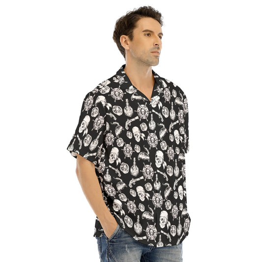 A Pirate Life - Men's Hawaiian Button Up Shirt
