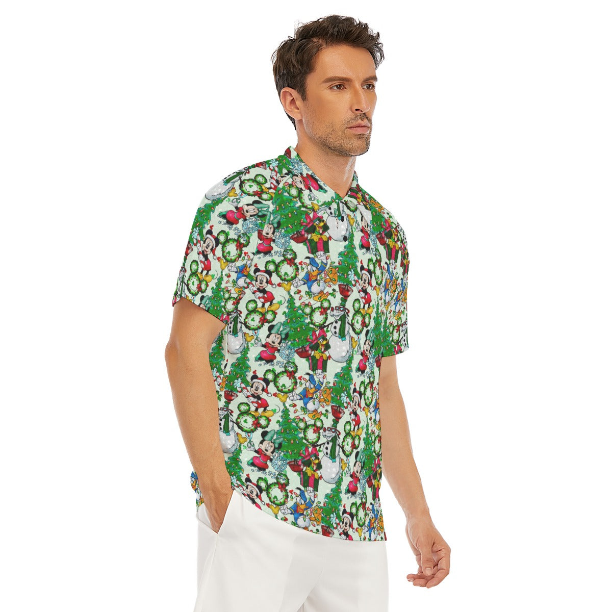 Mouse Friends Christmas Decorations - Men's Polo Shirt