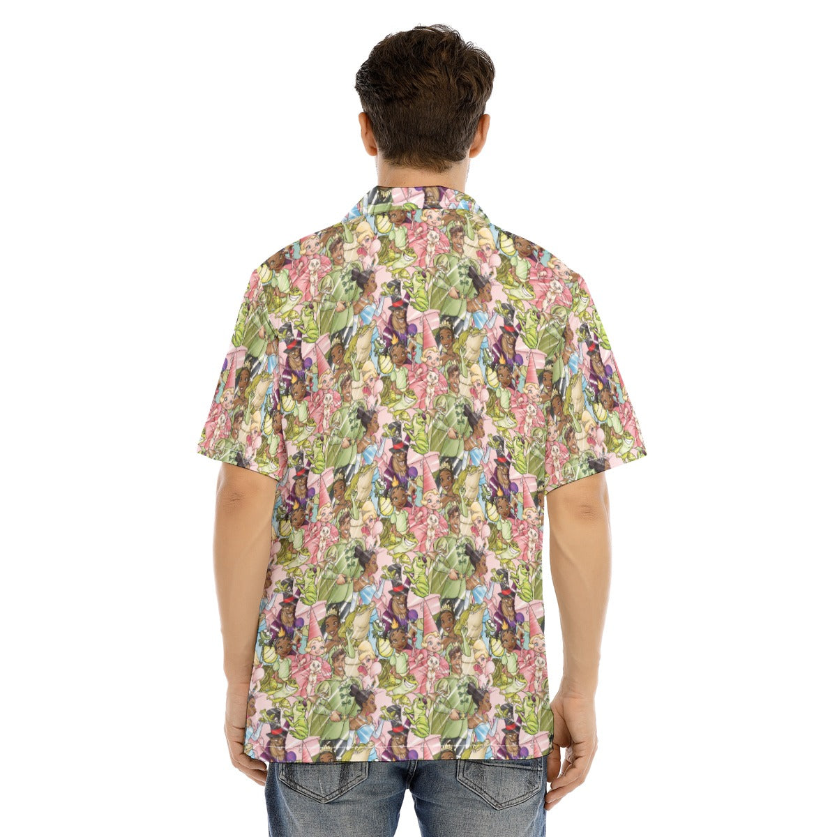 Bayou Royal Sketch - Men's Hawaiian Button Up Shirt