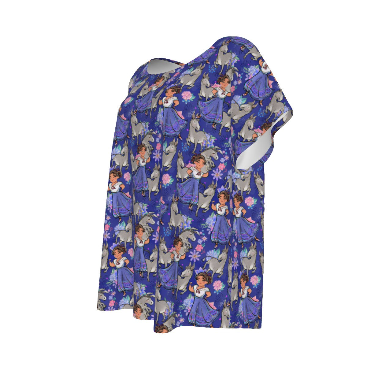 Whimsical Strong Heroine - Women’s Relaxed Fit Scoop Tee