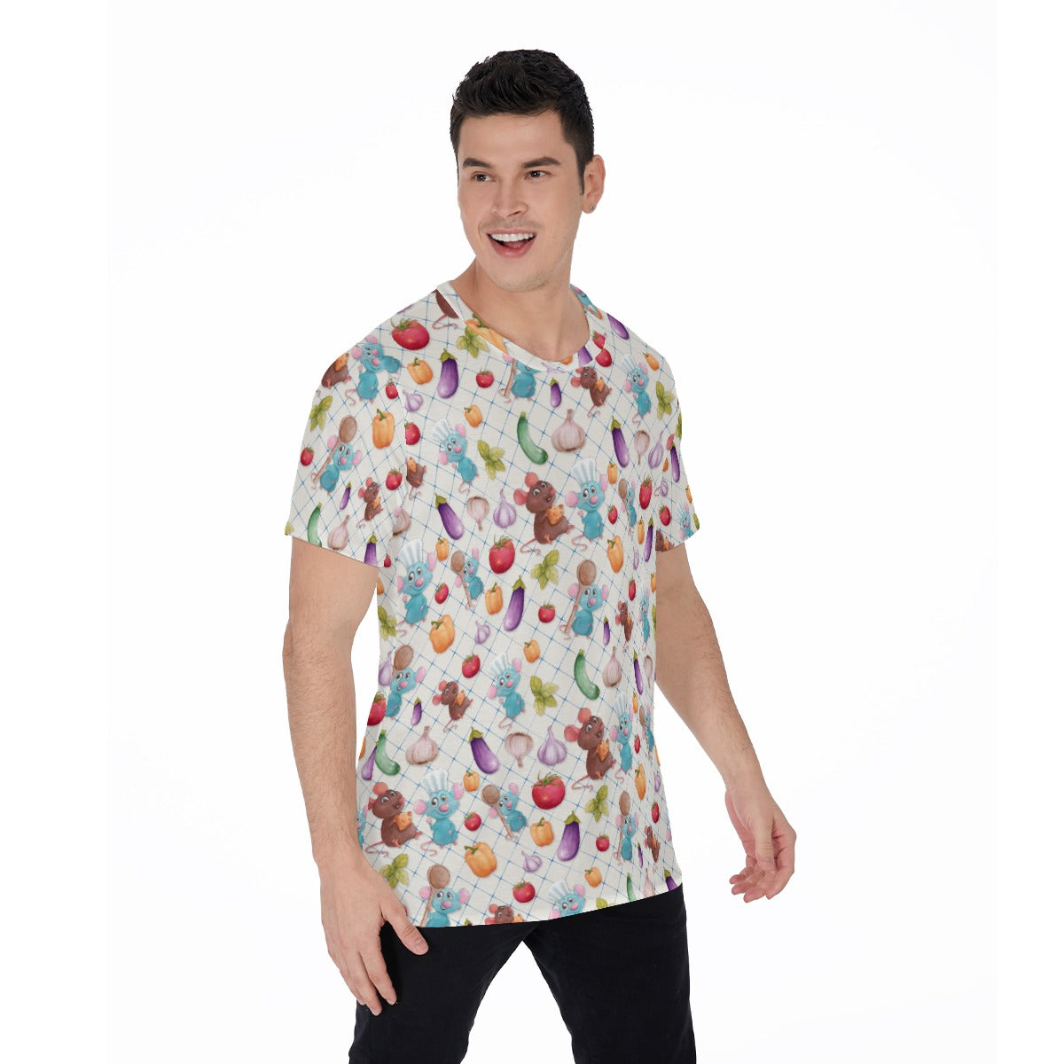 Ratatouille Veggies - Men's Short Sleeve T-Shirt