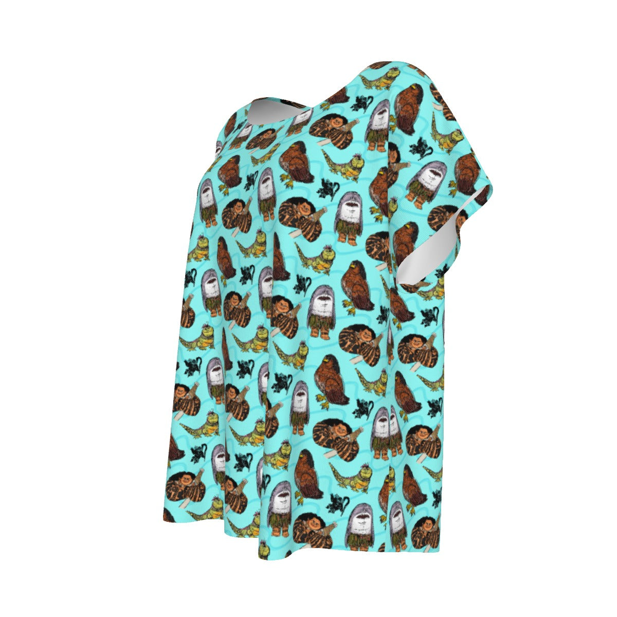 Shapeshifting Island Hero - Women’s Relaxed Fit Scoop Tee