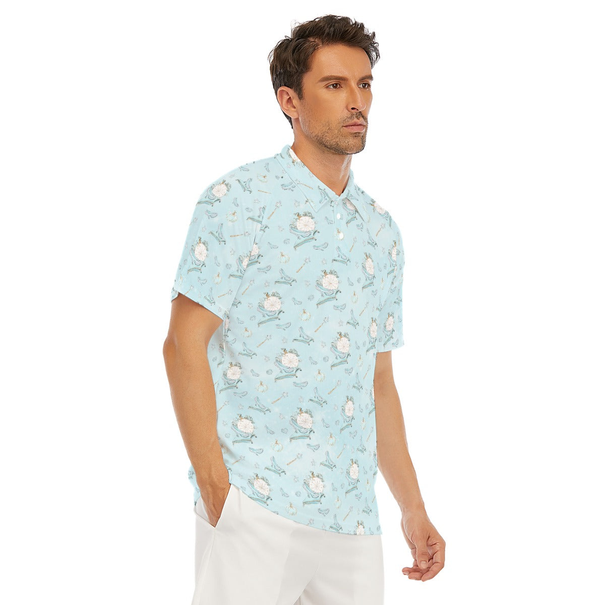 Enchanted Glass Slipper - Men's Polo Shirt
