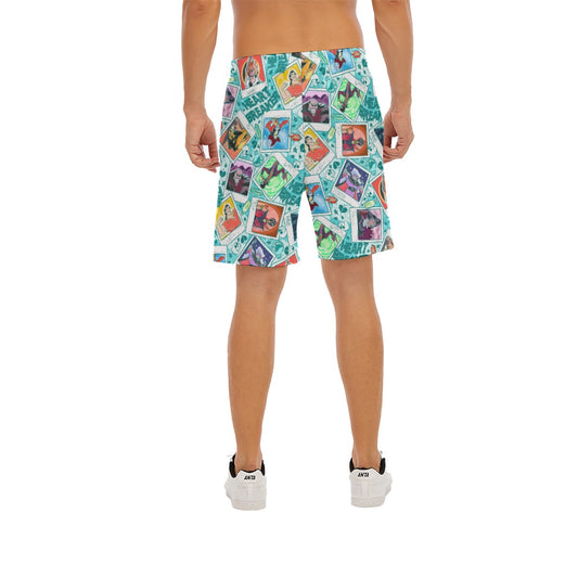 Heartbreaker Villaintine - Men’s Pocket Beach Shorts