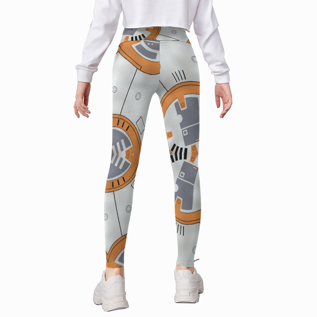 Little Round Droid - Kid's Leggings