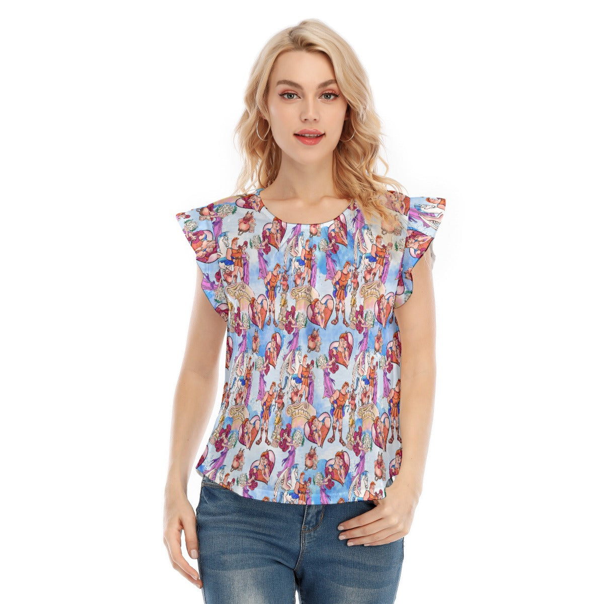 I Won't Say I'm In Love - Women’s Flutter Sleeve Top