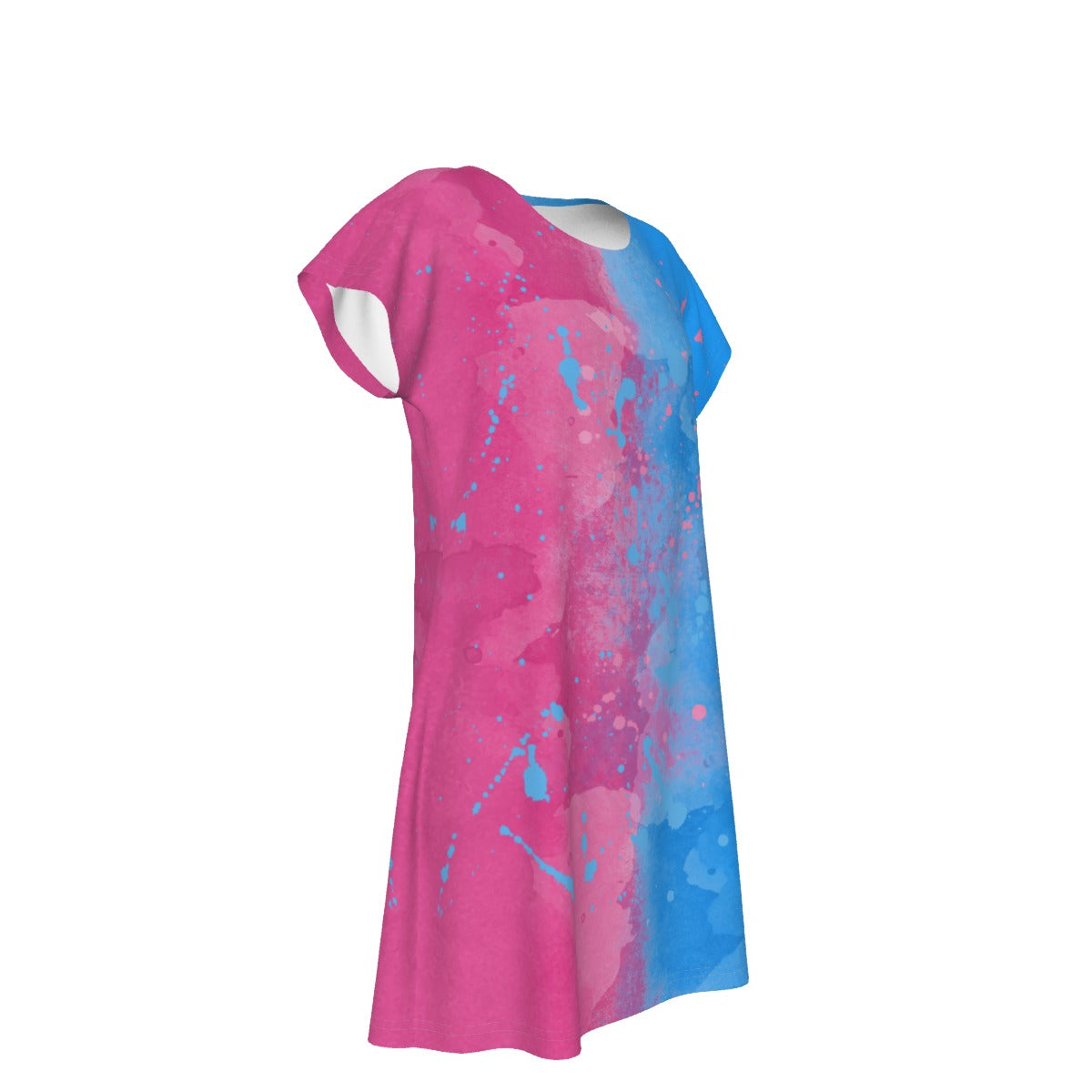 Pink or Blue Fairytale Dress - Women's T-Shirt Dress
