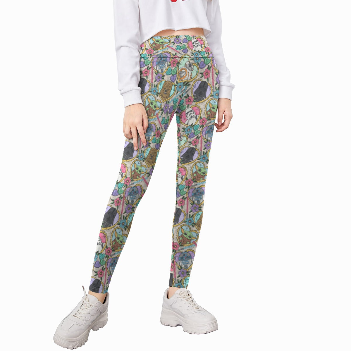 Tattoo Hearts Galactic Legends - Kid's Leggings