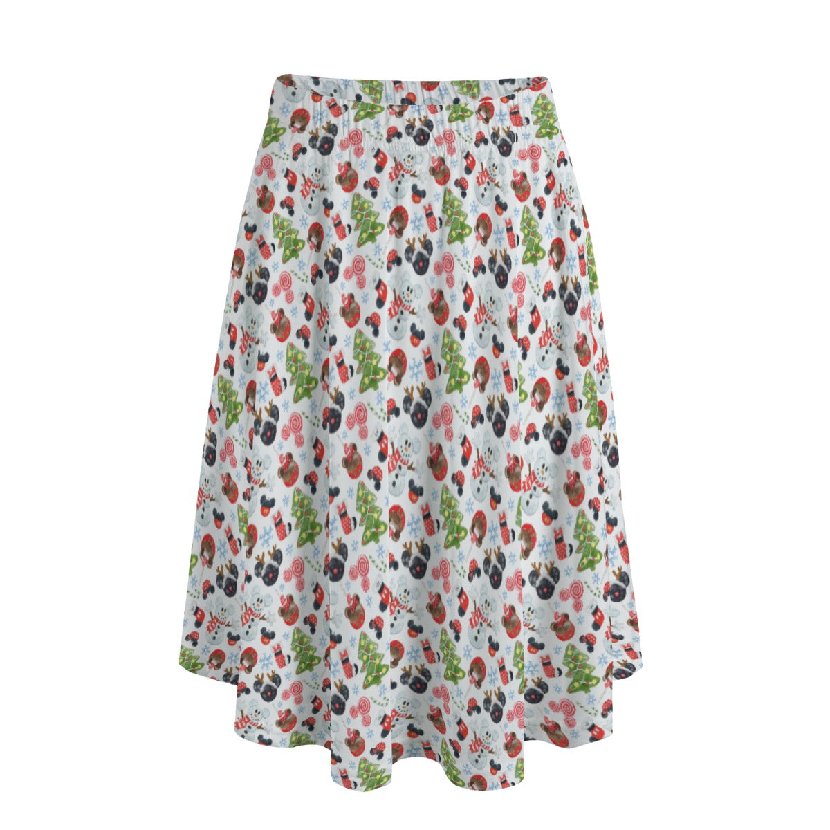 Mouse Magic Christmas - Women’s Pocket Midi Skirt