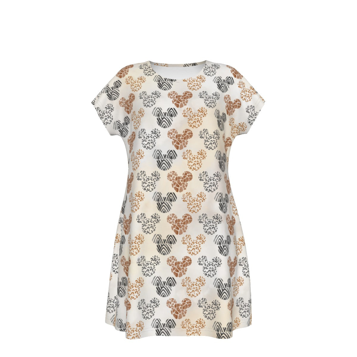 Safari Mouse Ears - Women's T-Shirt Dress
