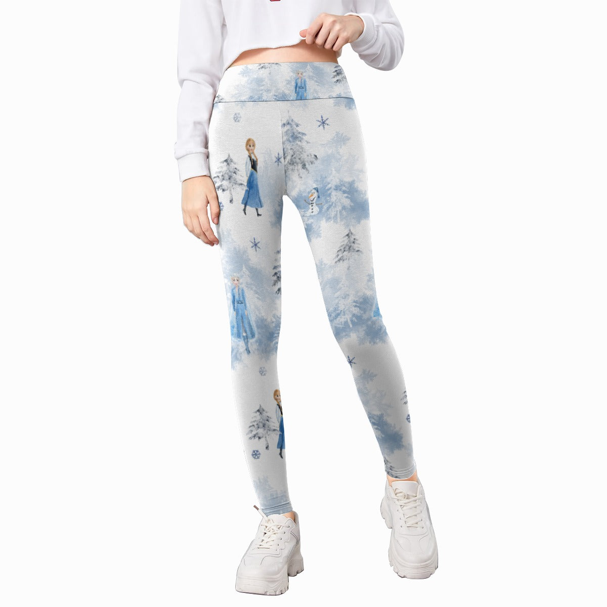 Enchanted Winter Landscape - Kid's Leggings