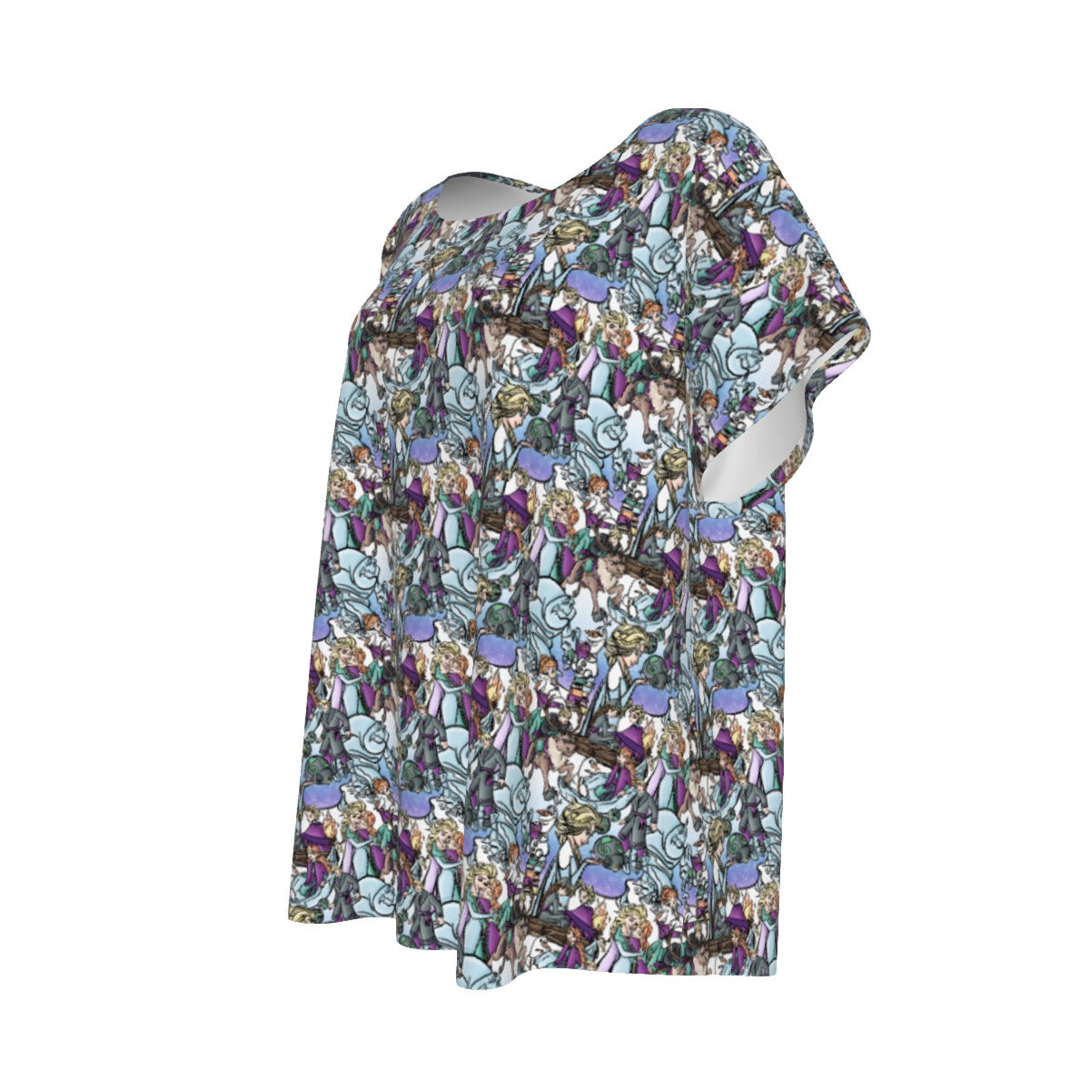 Enchanted Winter Journey - Women’s Relaxed Fit Scoop Tee