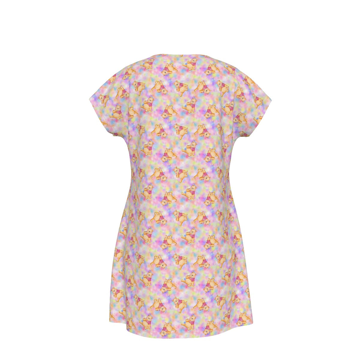 Watercolor Honey Bear - Women's T-Shirt Dress