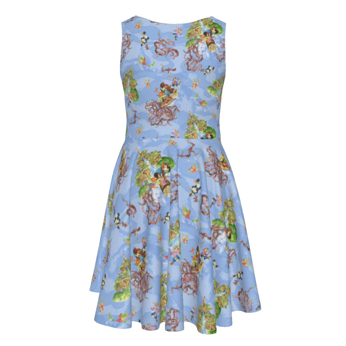Briar Patch Splash - Kid's Sleeveless Skater Dress