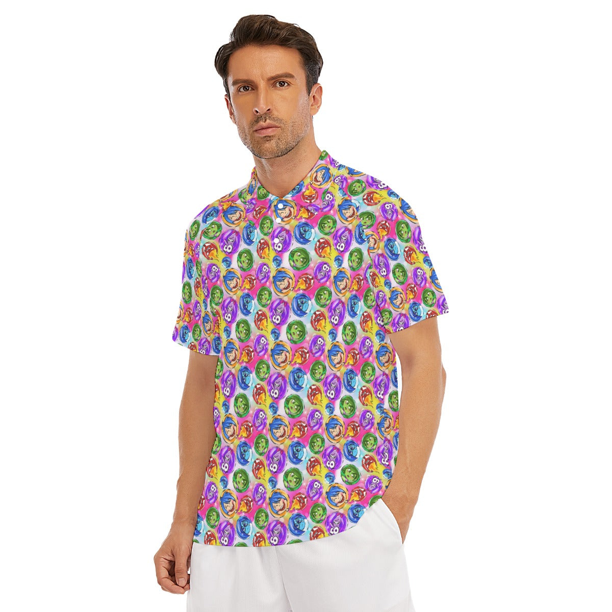 Inside Out Emotions - Men's Polo Shirt