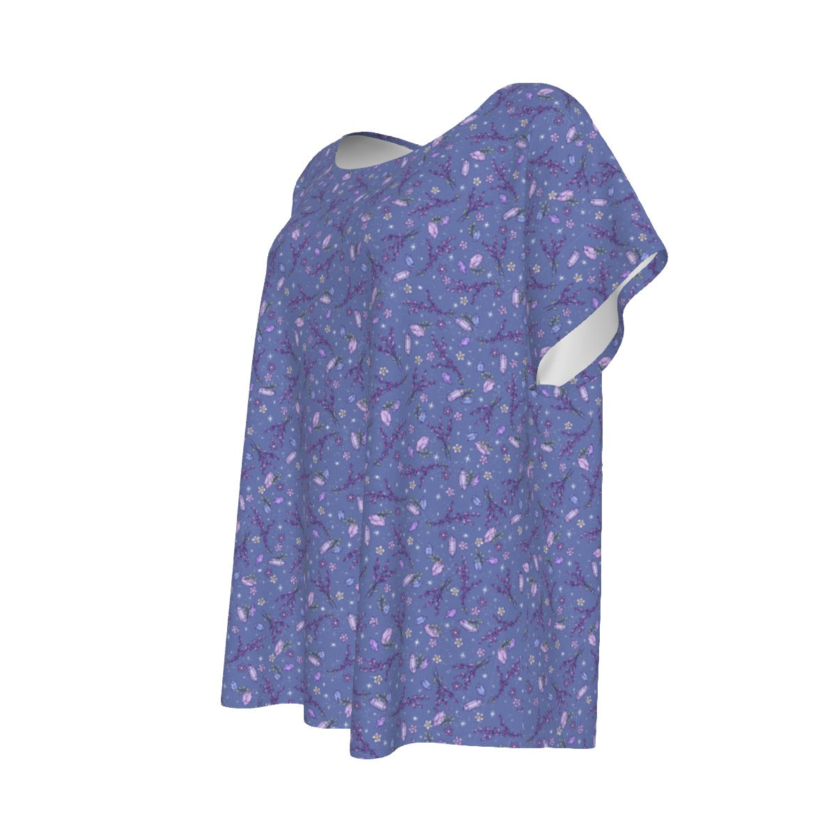 Lavender Vibes - Women’s Relaxed Fit Scoop Tee