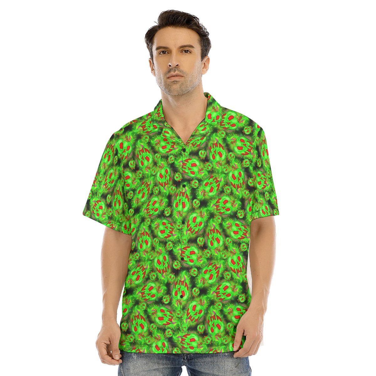 Just One Bite - Men's Hawaiian Button Up Shirt