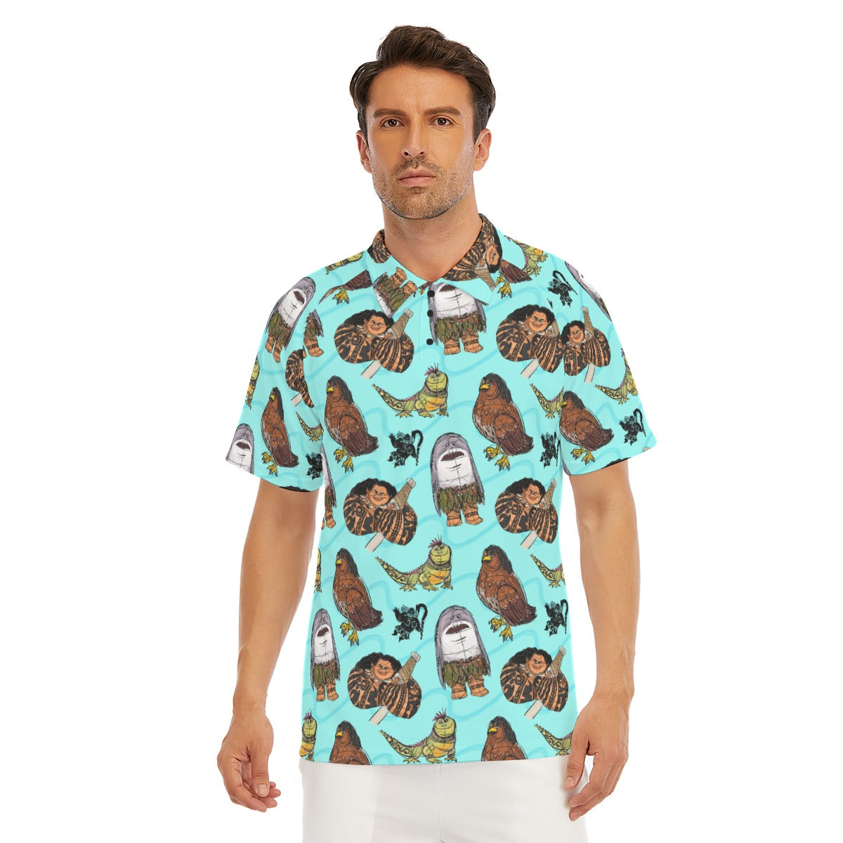 Shapeshifting Island Hero - Men's Polo Shirt