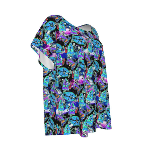 Haunting Romance Sketchched - Women’s Relaxed Fit Scoop Tee