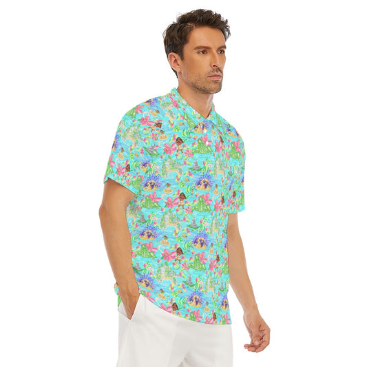 Tropical Island Paradise - Men's Polo Shirt