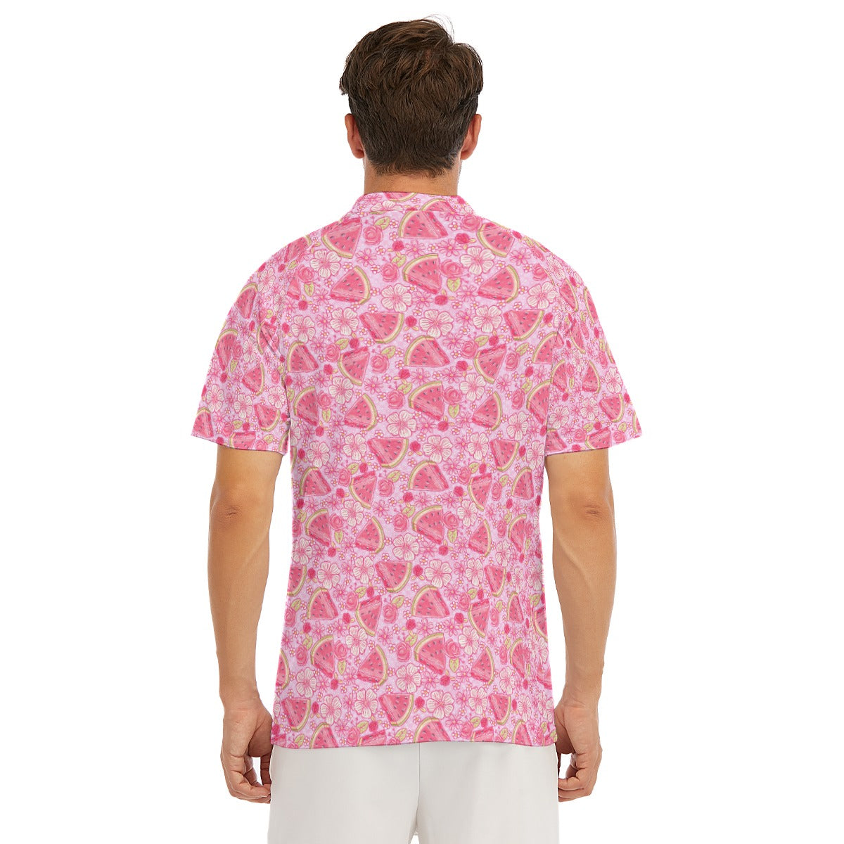Summer Fruits - Watermelon - Men's Polo Shirt