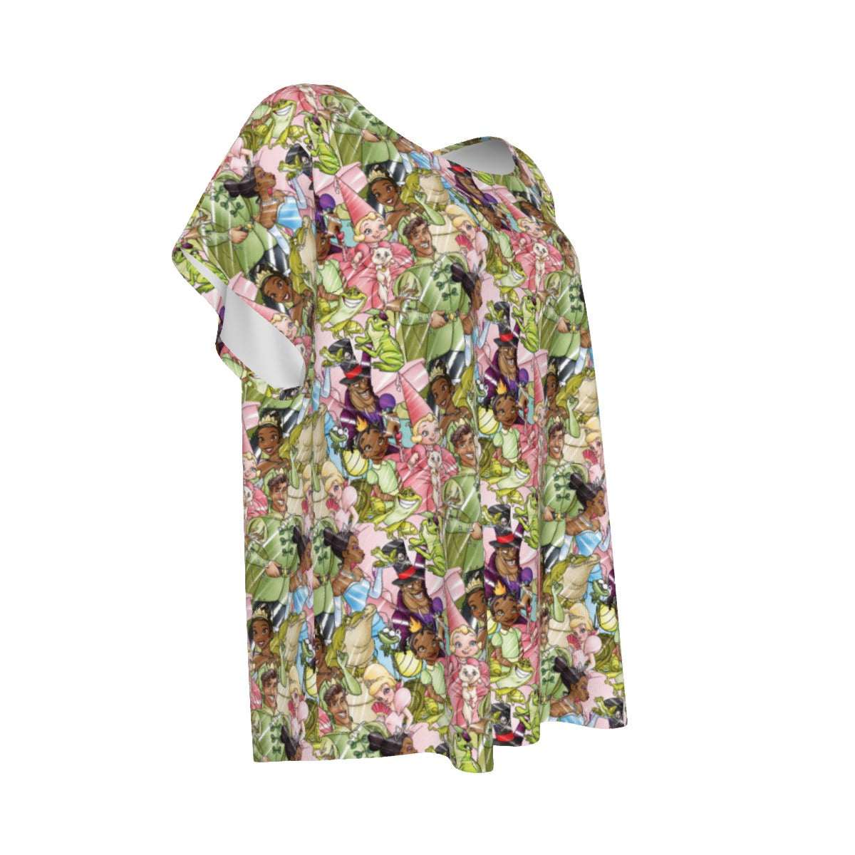 Bayou Royal Sketchched - Women’s Relaxed Fit Scoop Tee