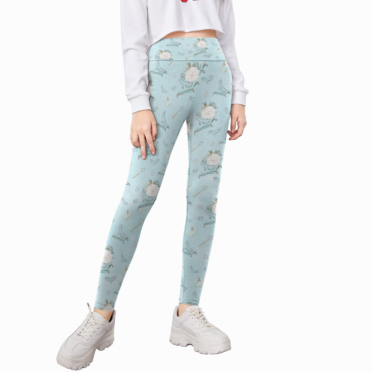 Enchanted Glass Slipper - Kid's Leggings