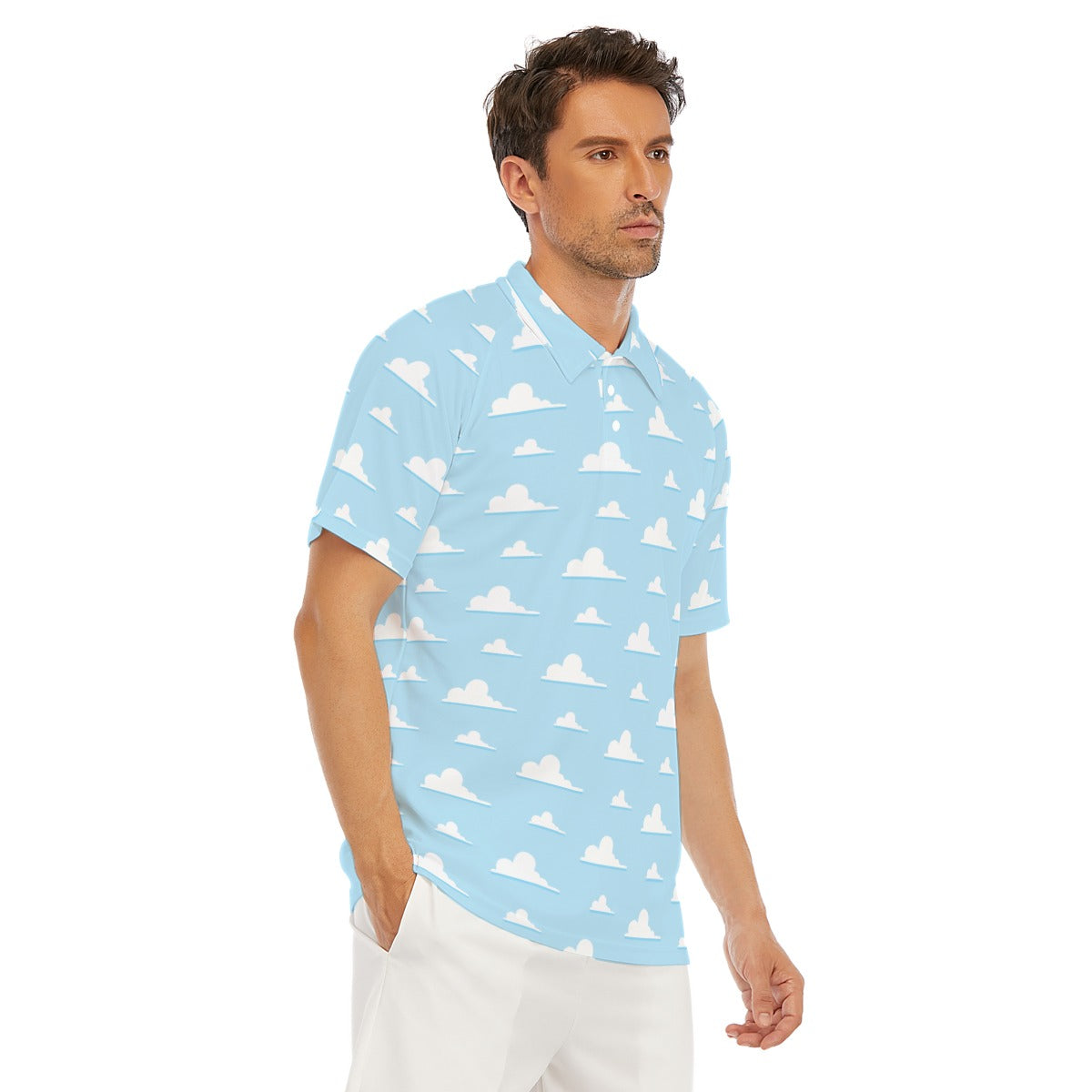Andy’s Room Clouds - Men's Polo Shirt
