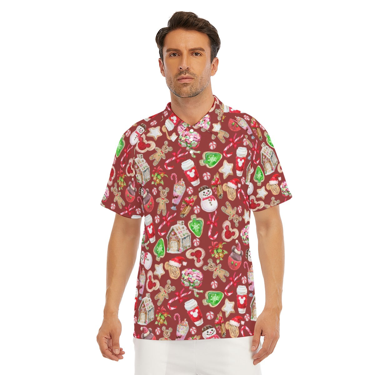 Christmas Snack Goals - Men's Polo Shirt