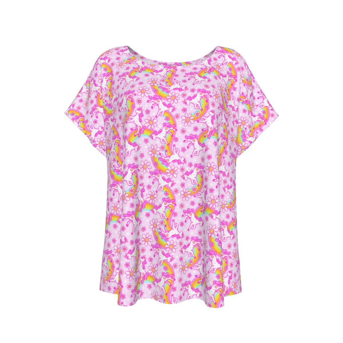 Unicorn Rainbows - Women’s Relaxed Fit Scoop Tee