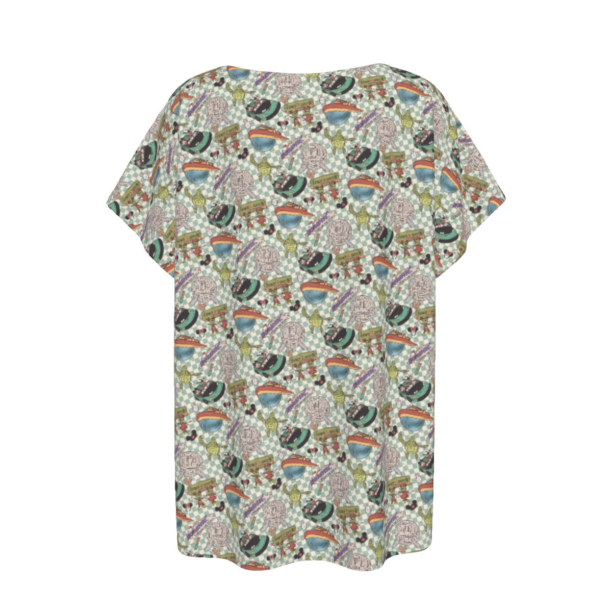 Hand Drawn EC - Women’s Relaxed Fit Scoop Tee