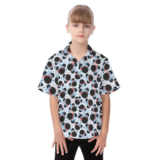 Pirate Life Adventure - Kid's Hawaiian Button Up Shirt