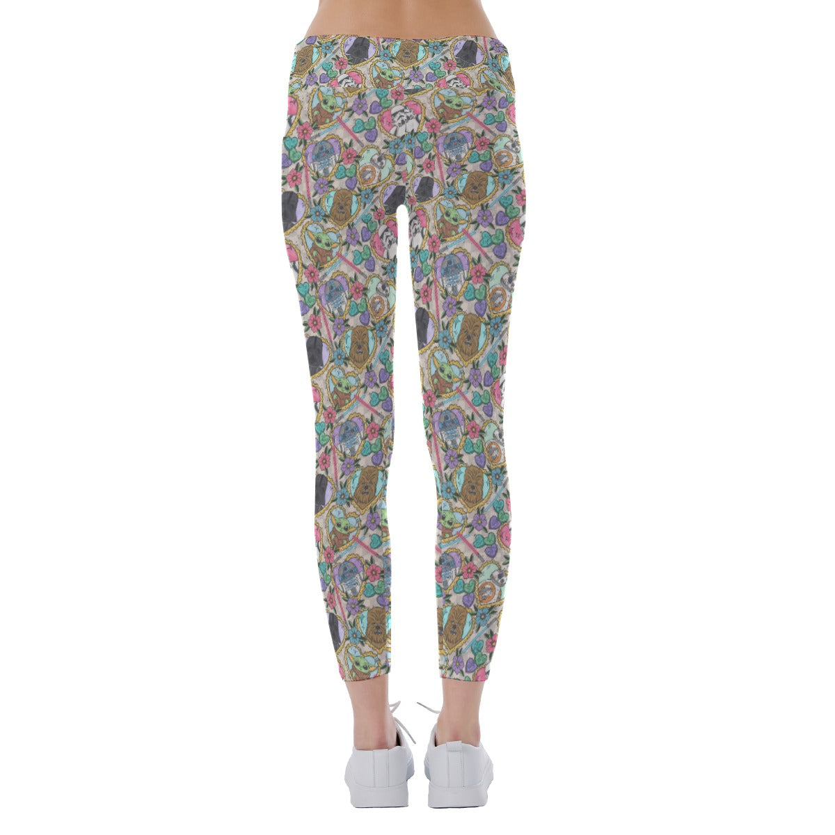 Tattoo Hearts Galactic Legends - Women's Yoga Leggings